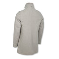 Car coat - Wool Removable Fur-Collar + Zipped