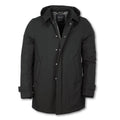 Car Coat - Polyester Waterproof Hood + Zipped
