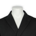 Double-Breasted Blazer - Merino Wool Knitted Finished Sleeves