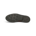 Wingtip Medallion Oxfords - HYTHE II Grained Leather & Leather Soles Lace-Ups