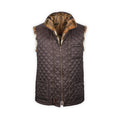 Double Coat - ANTONIUS Loden Wool Detachable Fur-Lined Bib + Hood
