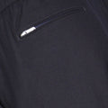 Pants - CARACCIOLO Cashmere Stretch Elastic Waistband + Zip