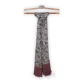 Scarf - Paisley & Squares Print Modal