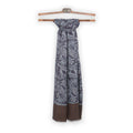Scarf - Paisley & Squares Print Modal