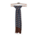 Scarf - Fantasy Big Flower Print Wool