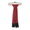 Scarf - Fantasy Big Flower Print Wool