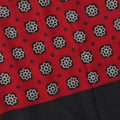 Scarf - Fantasy Big Flower Print Wool