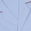 Pajamas - Plain With Piping Shirt Long Sleeves Buttoned + Pants Organic Cotton