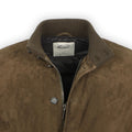 Bomber Jacket - VALSTARINO Suede Waterproof Padded & Zipped