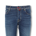 Jeans - BARD Cotton & Polyester Stretch Red Patch