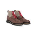 Boots - CHAMBROUSSE Nubuck, Wool & Rubber Soles Lace-Ups + Apron