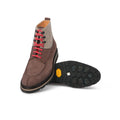 Boots - CHAMBROUSSE Nubuck, Wool & Rubber Soles Lace-Ups + Apron