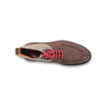Boots - CHAMBROUSSE Nubuck, Wool & Rubber Soles Lace-Ups + Apron