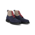 Boots - CHAMBROUSSE Nubuck, Wool & Rubber Soles Lace-Ups + Apron