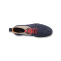 Boots - CHAMBROUSSE Nubuck, Wool & Rubber Soles Lace-Ups + Apron