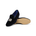 Slippers Albert Plain Colour Velvet