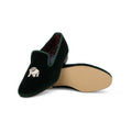 Slippers Albert Plain Colour Velvet