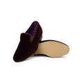 Slippers ALBERT Plain Colour Velvet