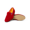 Slippers ALBERT Plain Colour Velvet