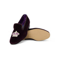 Slippers Albert Plain Colour Velvet