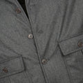 Bomber Jacket - VALSTARINO Flannel Wool Waterproof Padded