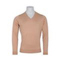 Sweater - BOBBY Plain V-Neck Merino Wool