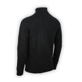 Cable Knit Sweater - Herringbone Effect Plain Cashmere Turtleneck Long Sleeves