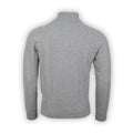 Cable Knit Sweater - Herringbone Effect Plain Cashmere Turtleneck Long Sleeves
