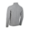 Cable Knit Sweater - Herringbone Effect Plain Cashmere Turtleneck Long Sleeves