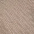 Cable Knit Sweater - Herringbone Effect Plain Cashmere Turtleneck Long Sleeves