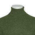 T-shirt Plain Colour Virgin Wool Long Sleeves Crew Neck