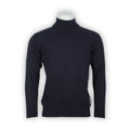 Pullover Bicolour Cashmere 1 Ply Turtle Neck With Lateral Stripes