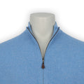 T-shirt Plain Colour Virgin Wool Long Sleeves Crew Neck