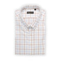 Shirt Tricolour Checked Cotton Single Cuff
