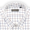 Shirt - Checkered Cotton Single Cuff