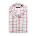 Shirt Tricolour Checked Cotton Single Cuff