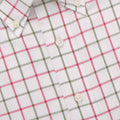 Shirt Tricolour Checked Cotton Single Cuff