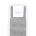 Socks - Long Pur Cotton Plaited