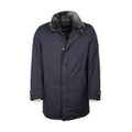 Raincoat - Polyester & Viscose, Detachable Fur Collar
