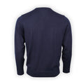 T-shirt Plain Colour Virgin Wool Long Sleeves Crew Neck