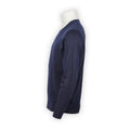 T-shirt Plain Colour Virgin Wool Long Sleeves Crew Neck