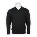 T-shirt Plain Colour Virgin Wool Long Sleeves Crew Neck