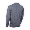 T-shirt Plain Colour Virgin Wool Long Sleeves Crew Neck