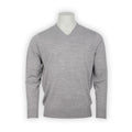T-shirt Plain Colour Virgin Wool Long Sleeves Crew Neck