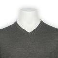 T-shirt Plain Colour Virgin Wool Long Sleeves Crew Neck