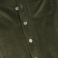 Overshirt - OVERP Large Rib Velvet Stretch & Fake-Sheep-Lined