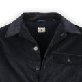 Overshirt - OVERP Large Rib Velvet Stretch & Fake-Sheep-Lined