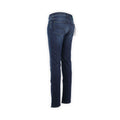 Jeans - BARD Cotton & Lyocell Stretch Turquoise Suede Patch