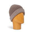 Beanie - BERRETTO DOUBLE Bicolor Double Face Cashmere Knitted
