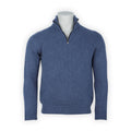 Pullover Plain Colour Geelong Lambswool V-Neck